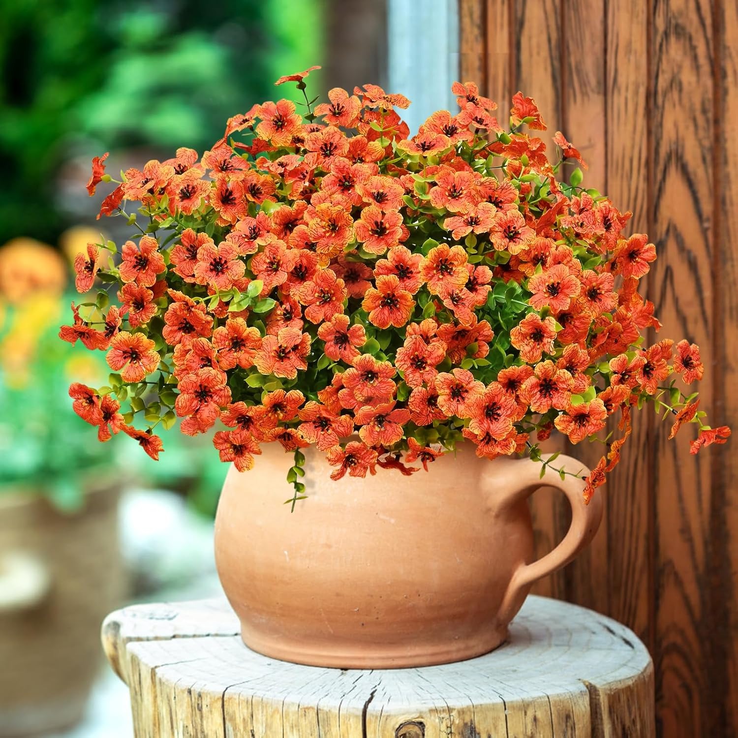🏆Last Day 49% OFF⚡Artificial Fall Flowers UV Resistant Fake Outdoor Plants