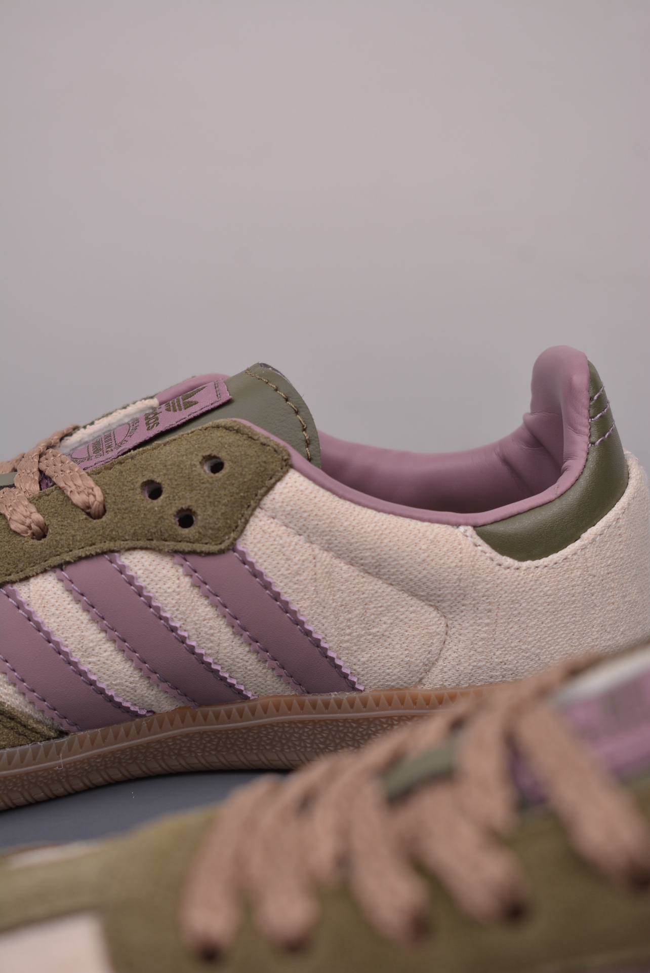 Adidas Originals Samba OG Green Purple Beige JP5675