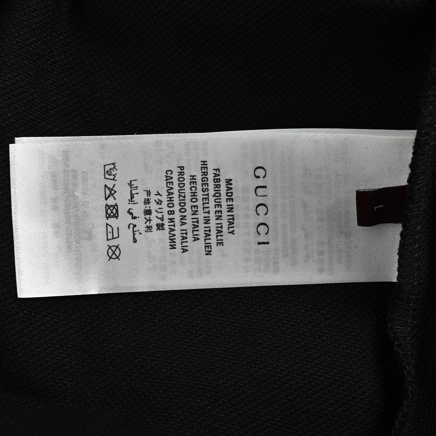Gucci 25ss pocket double G embroidered Polo short sleeve