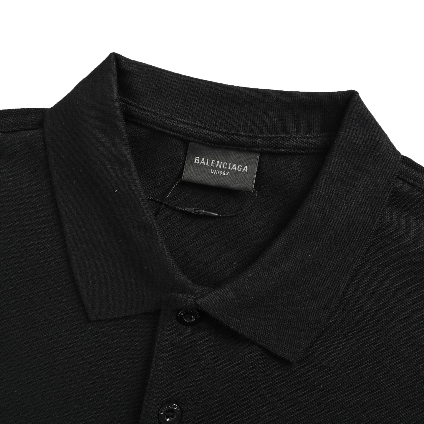 Balenciaga 25ss wheat ear double B embroidered Polo short sleeve