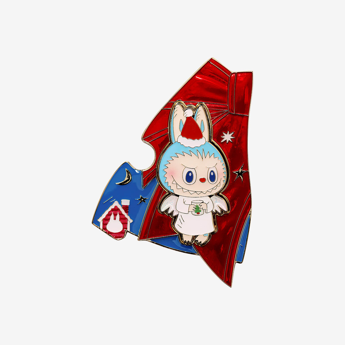 POP MART THE MONSTERS Let's Christmas Series-Fridge Magnet  [1 Blind Box]