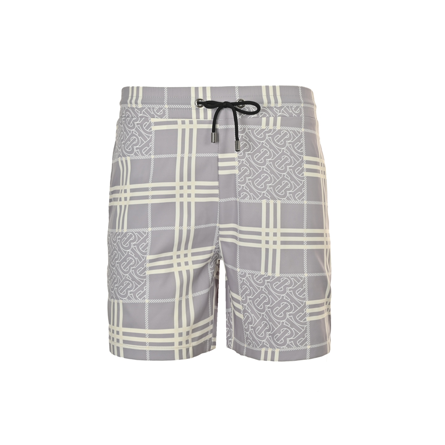 Burberry 25ss check print beach shorts