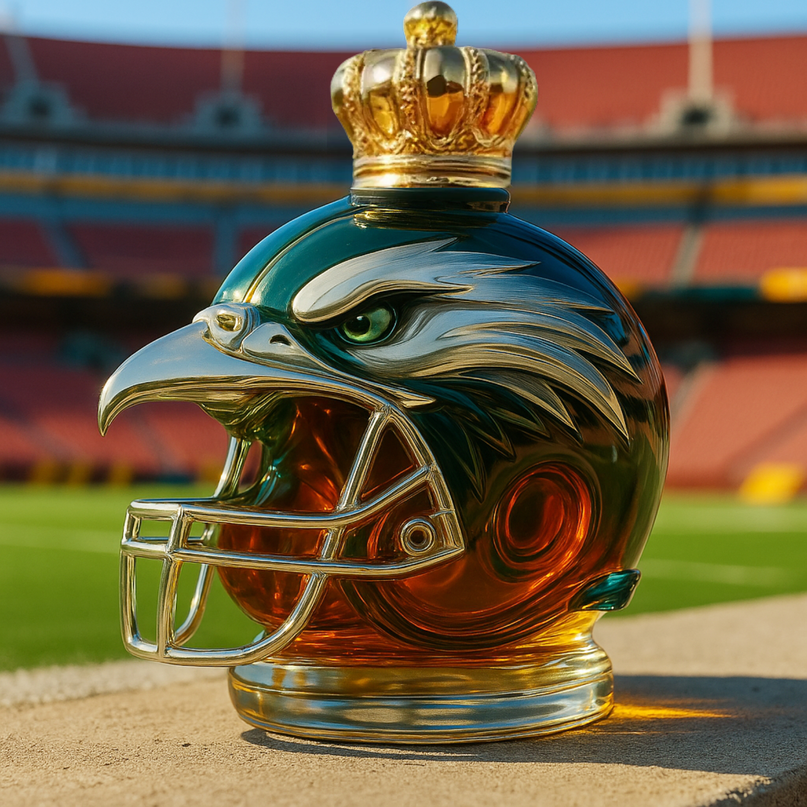 Philadelphia Eagles Collector’s Whiskey Decanter