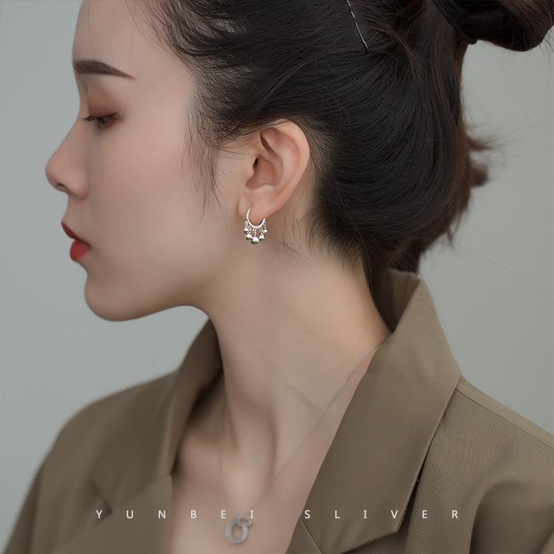 round bead earrings