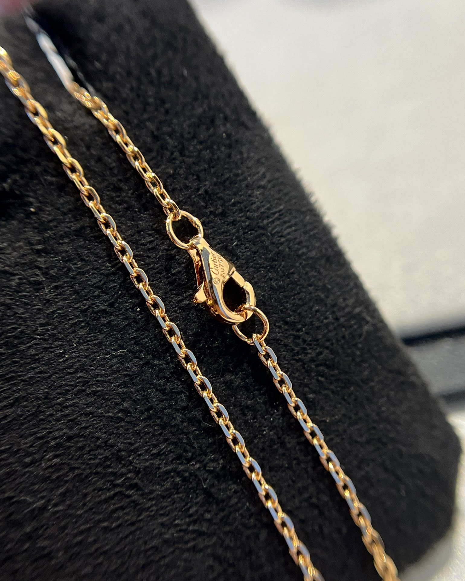Cartier Diamond Double Ring Necklace