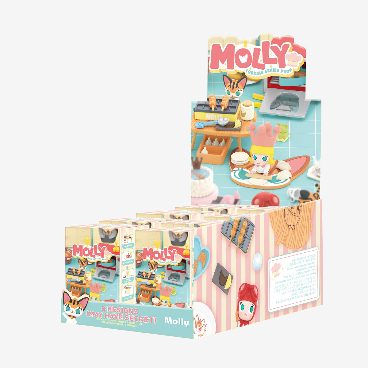 POP MART MOLLY Cooking Series Prop [1 Blind Box]