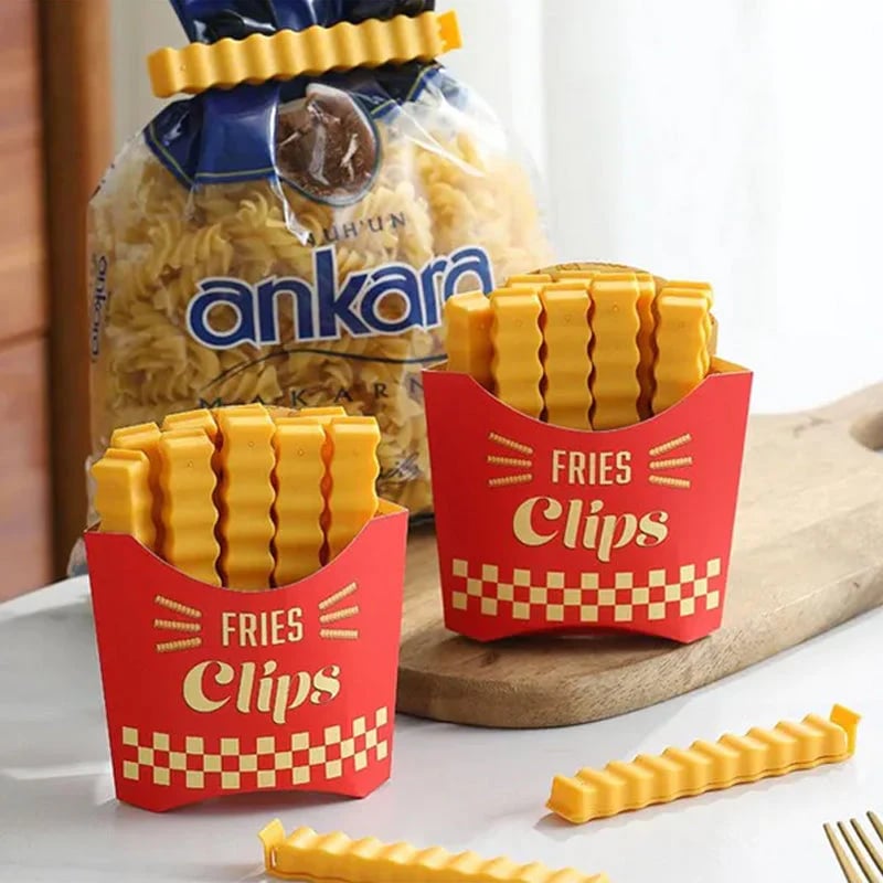 🔥Last Day-[SAVE 50% OFF]--🍟Funny Magnetic French Fries Food Clips With Box(12Pcs/Set)🔥BUY MORE SAVE MORE
