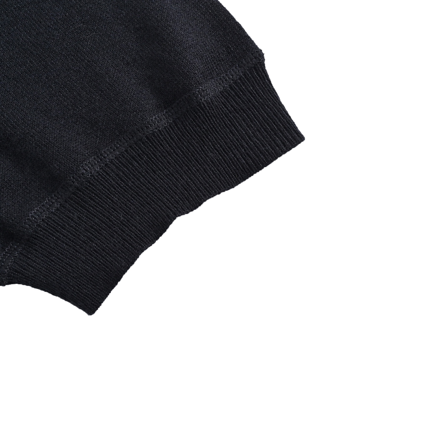 Prada 25ss classic logo jacquard knit short sleeve