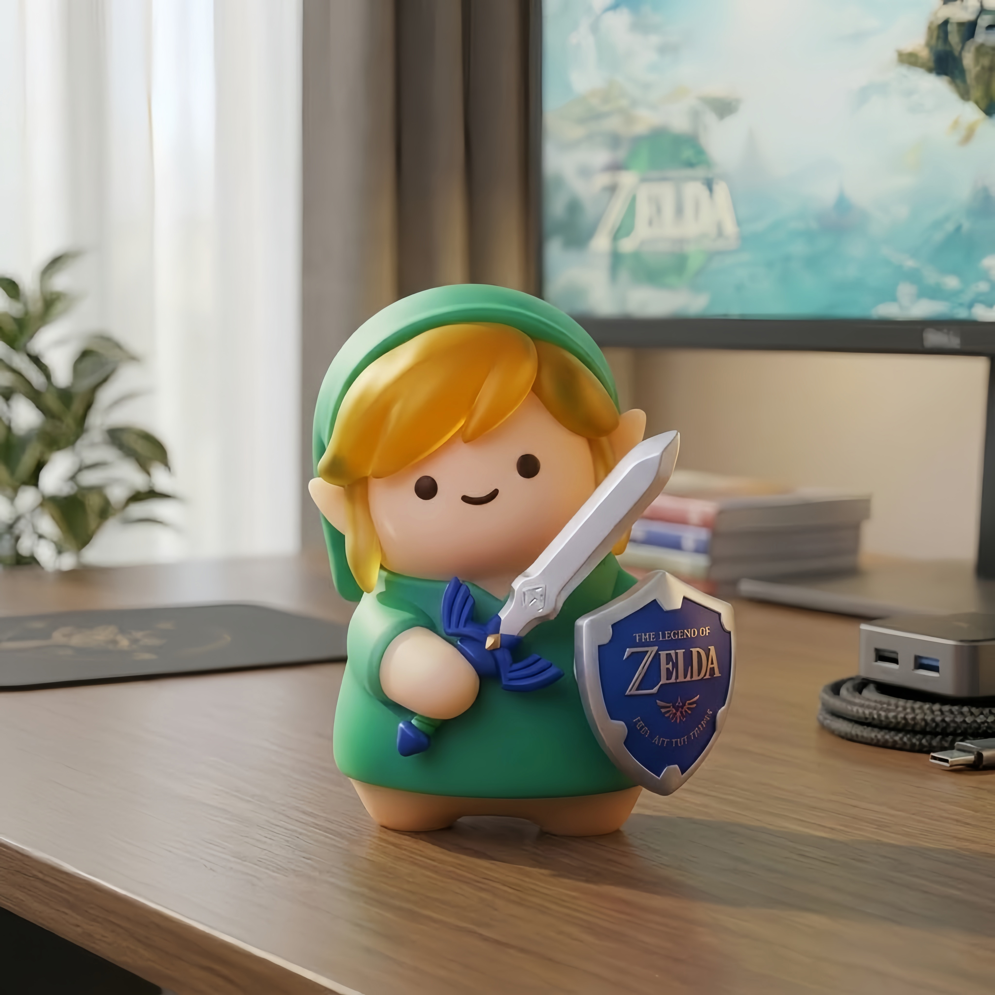 The Legend of Zelda 40th Anniversary | Link & Zelda Chibi Vinyl Figure Set