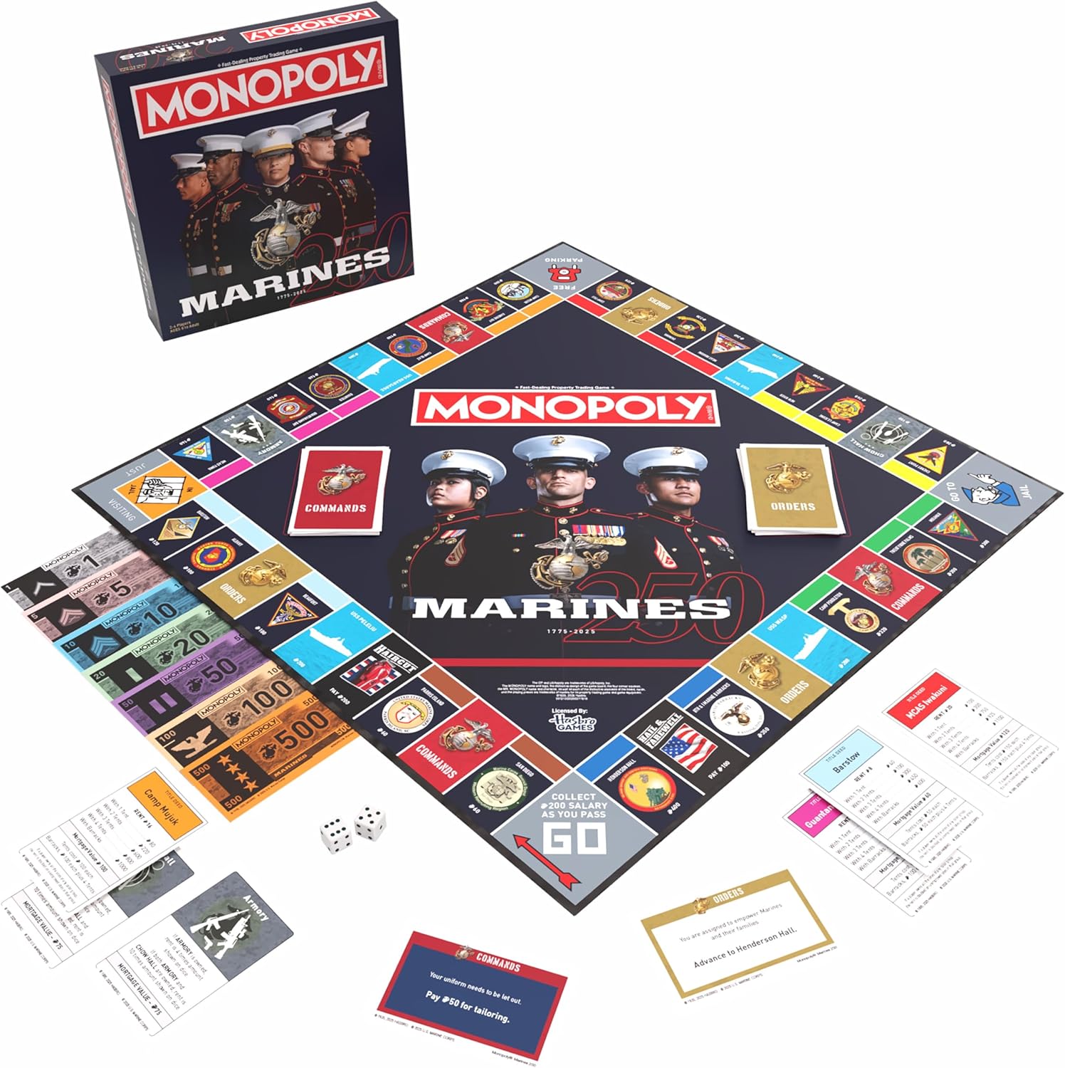 Marine Corps 250TH Anniversary Edition Table Game
