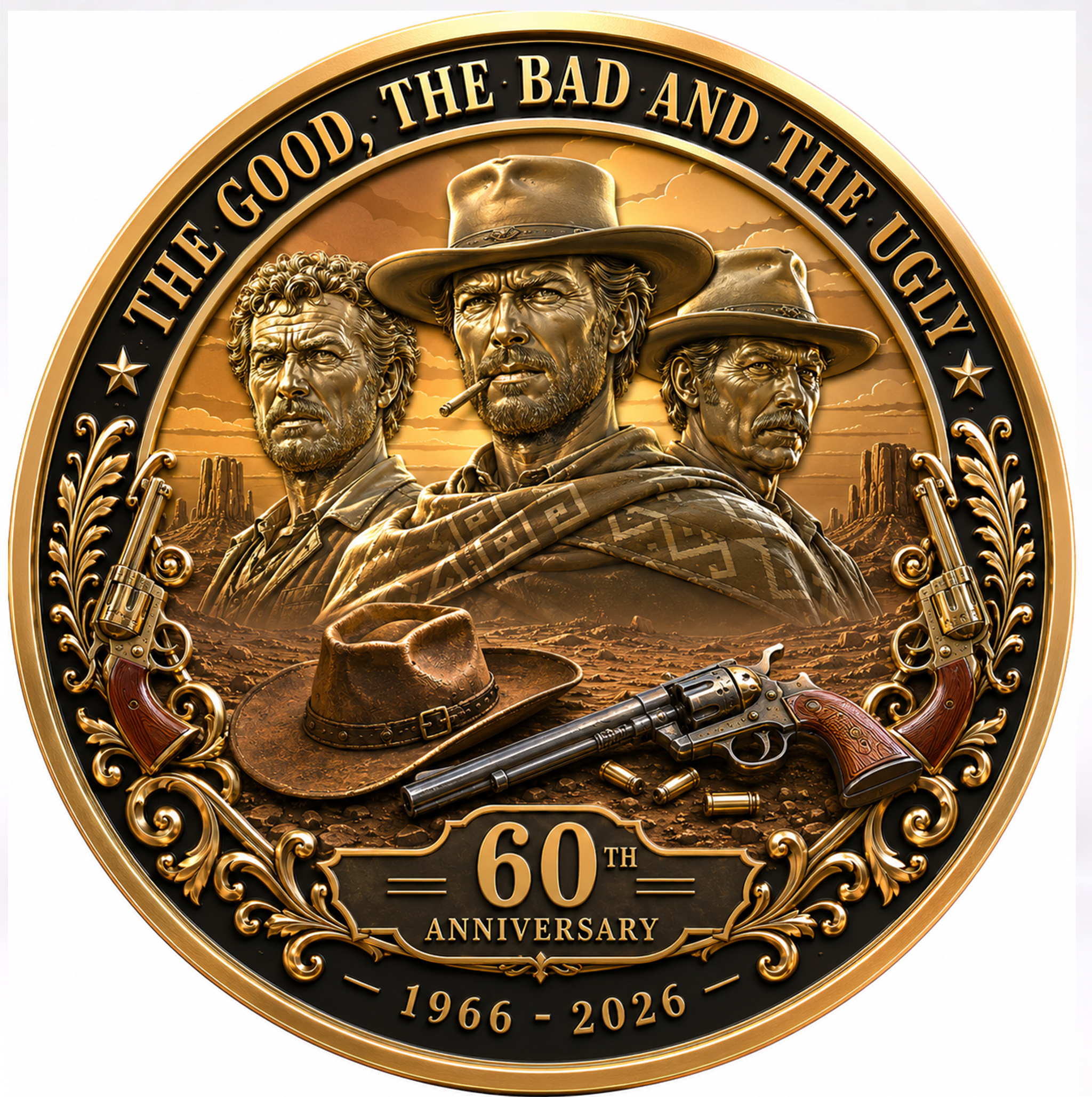 The Good, the Bad and the Ugly 60th Anniversary Collector Coin