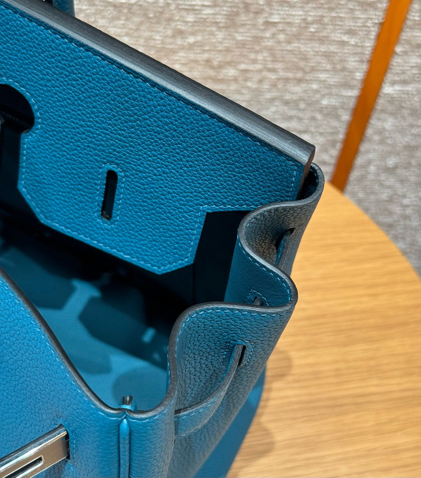 Hermes Birkin 7ccobalt (Handmade to order)