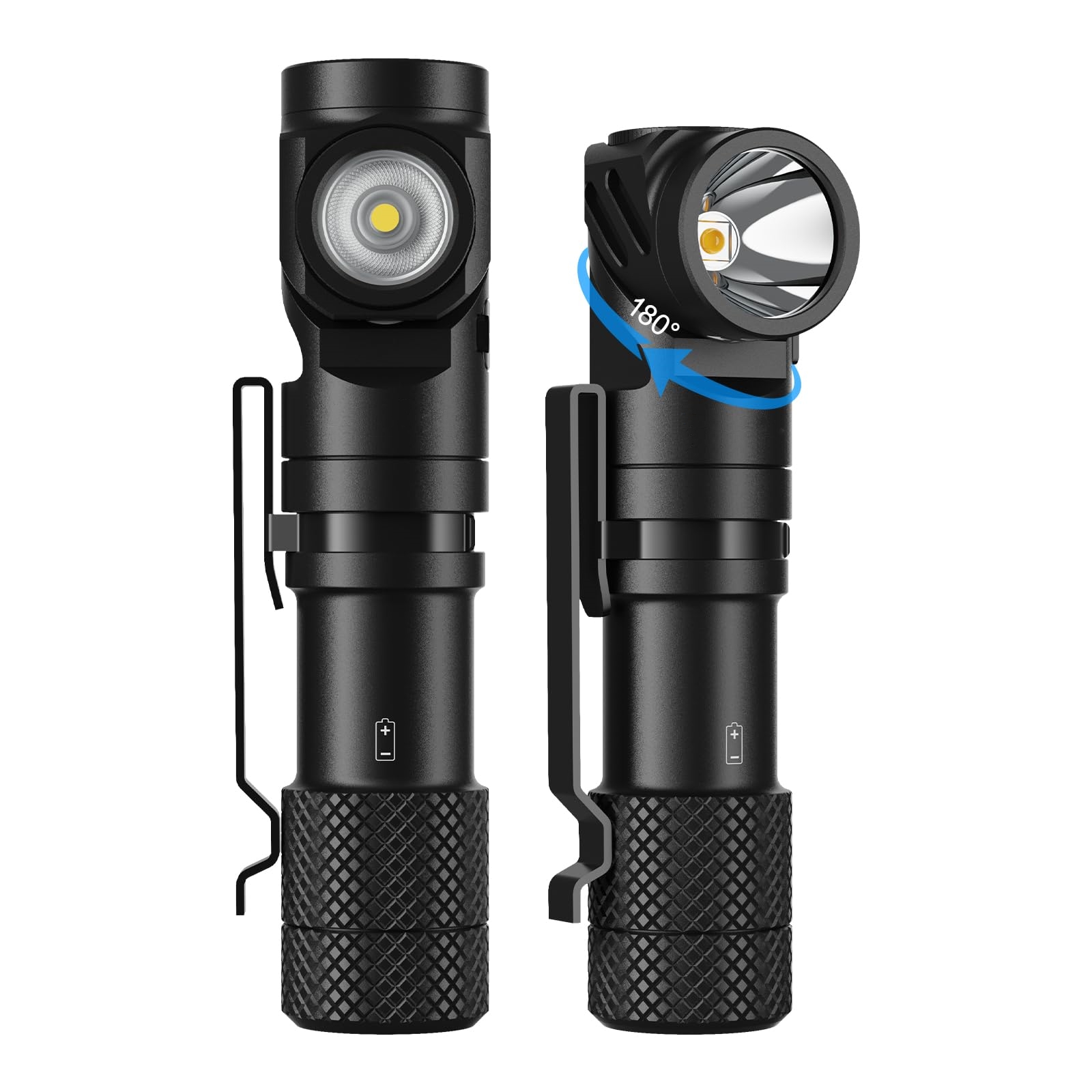 👍Last Day Promotion 60% OFF💥 - New Rotatable Dual Light Source L1 Multiple Flashlight - Super Bright Tactical Waterproof Powerful Handheld Flash Light
