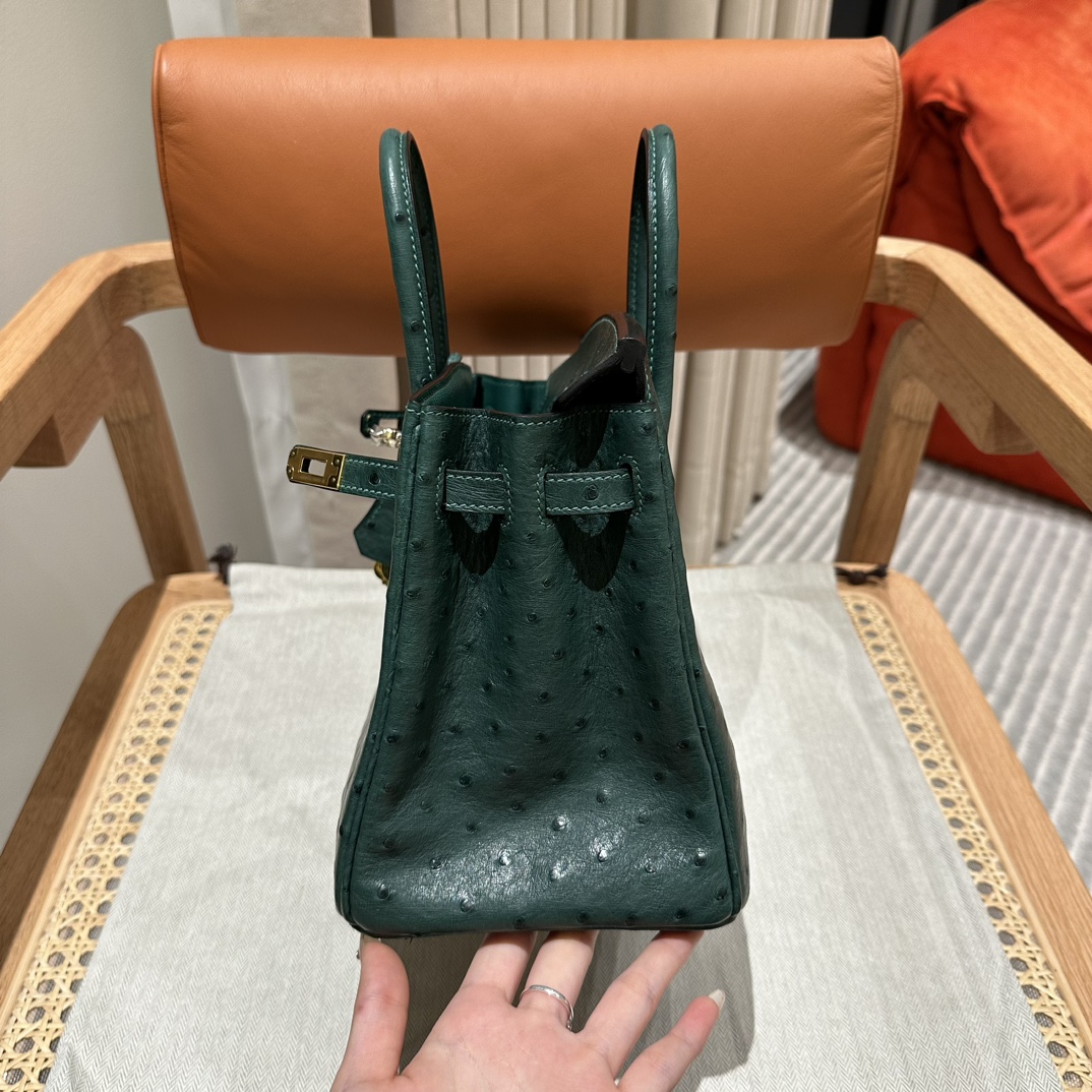 Hermes Birkin z6Malachite Handbag (Handmade to Order)