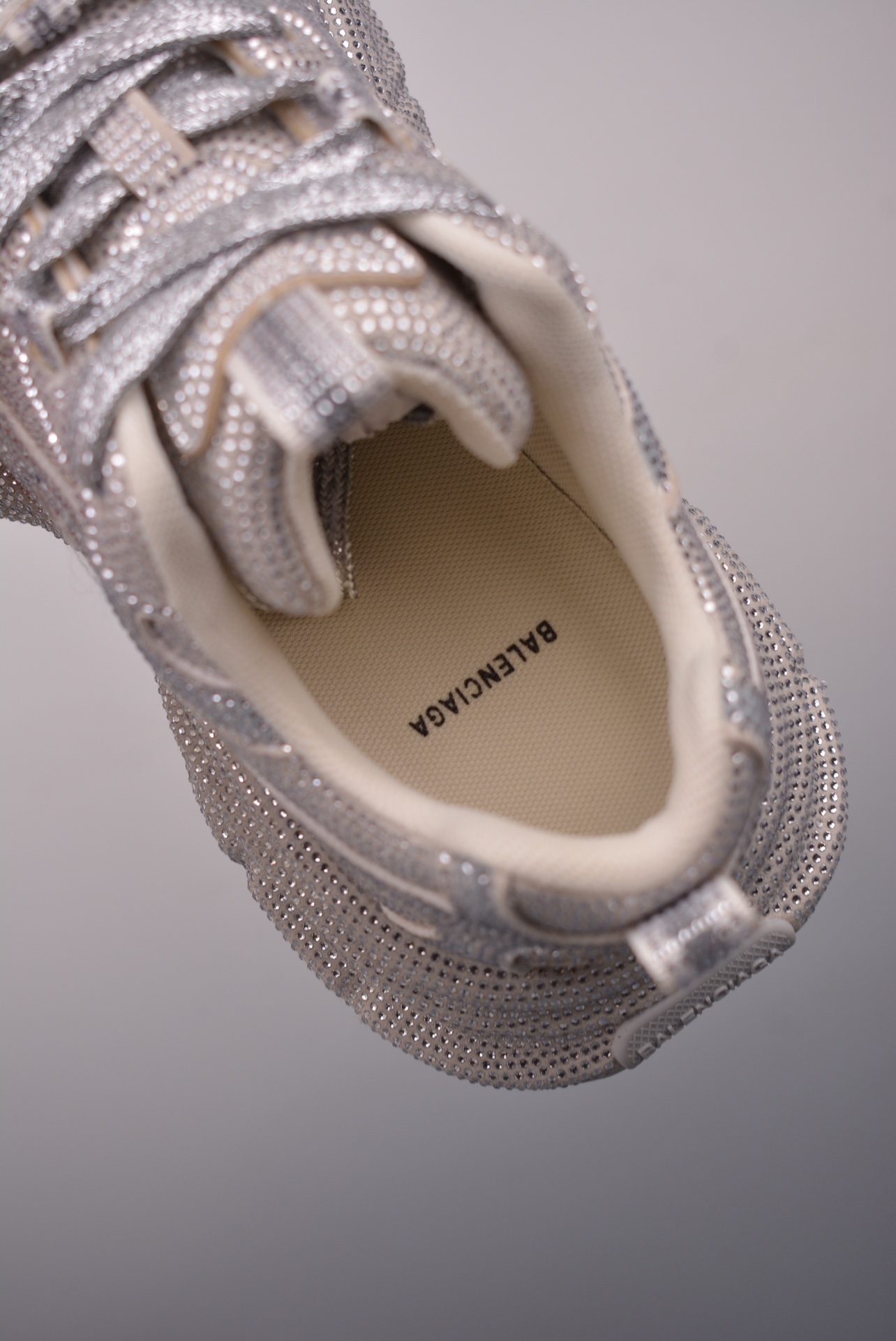 BALENCIAGA 3XL Sneakers Grey Diamond Stickers