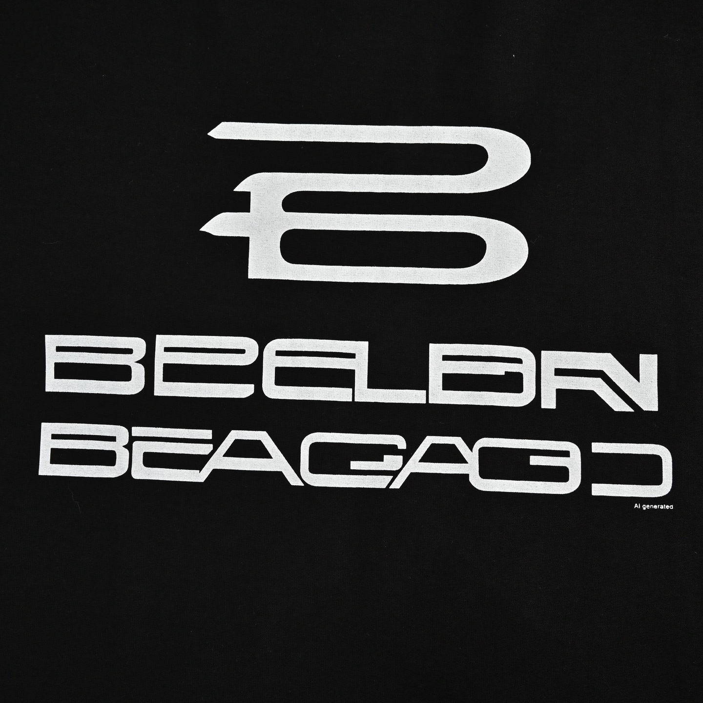 Balenciaga AI printed short sleeves
