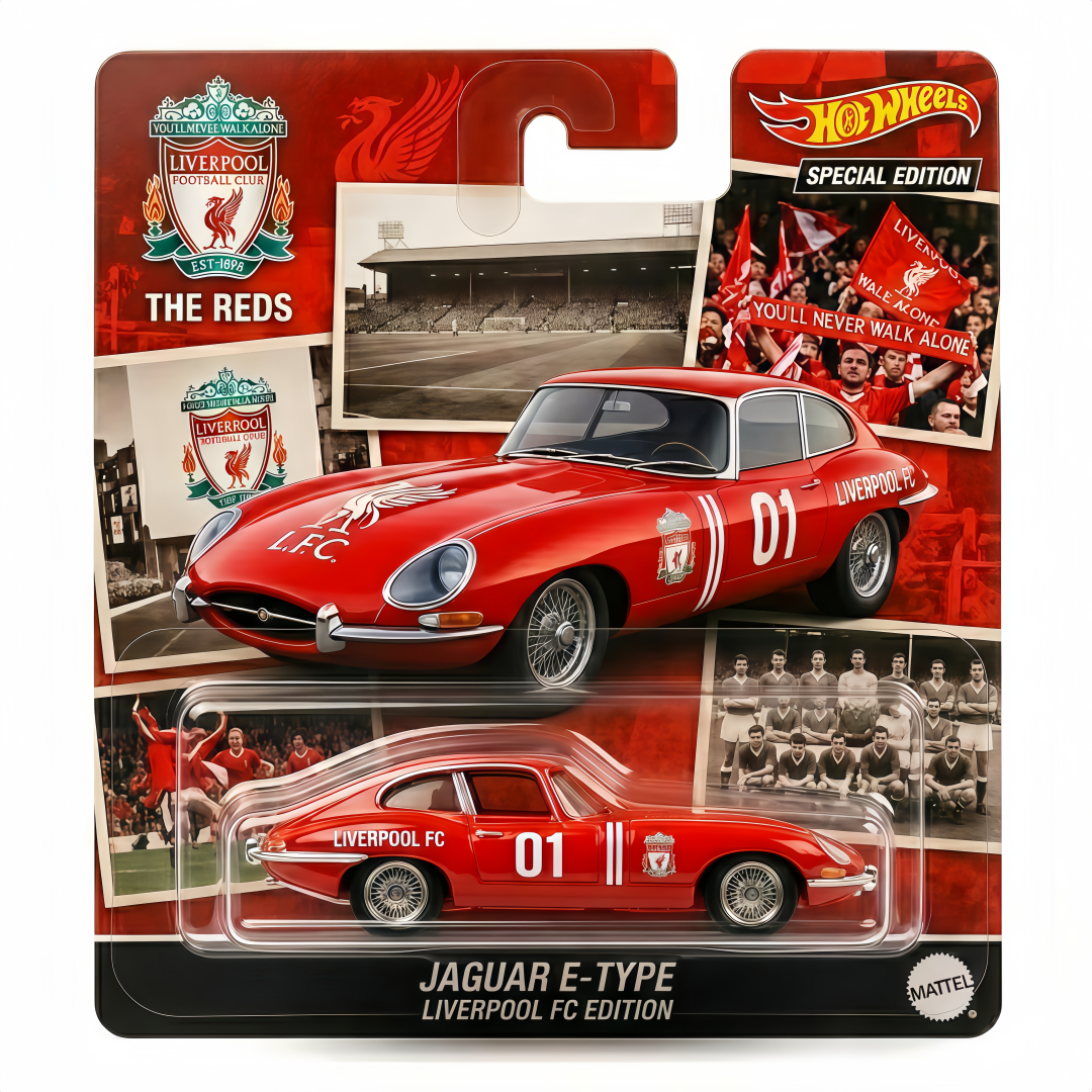 Hot Wheels Liverpool FC Special Edition Jaguar