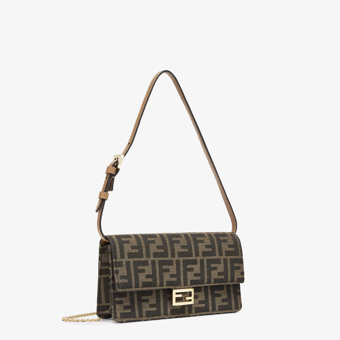 Fendi chain wallet BAGUETTE handbag 8M0498A98PF0A6E