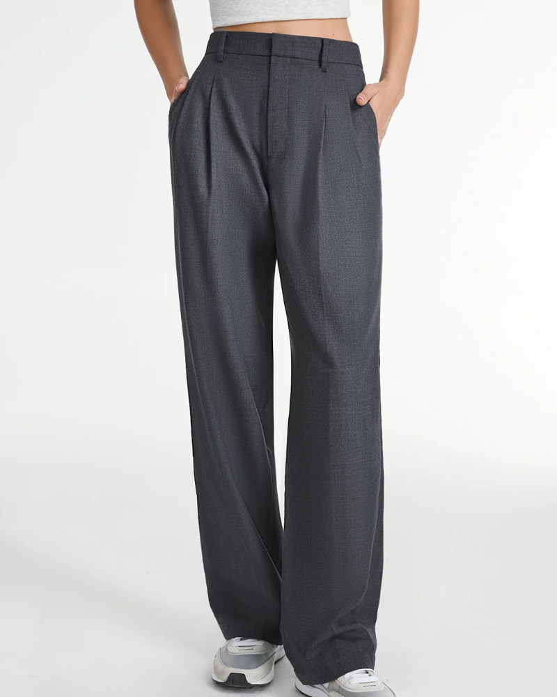 🎄Christmas Special Sale-[SAVE 50% OFF]--Wide-Leg Tailored Pants--BUY 2 GET 15% OFF & FREE SHIPPING