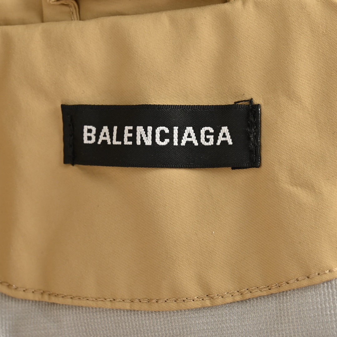 Balenciaga 24Fw front and back logo windbreaker jacket