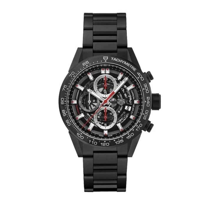 TAG Heuer Carrera 01 CAR2090.BH0729 “Black Skeleton” Top Grade Clone 1:1