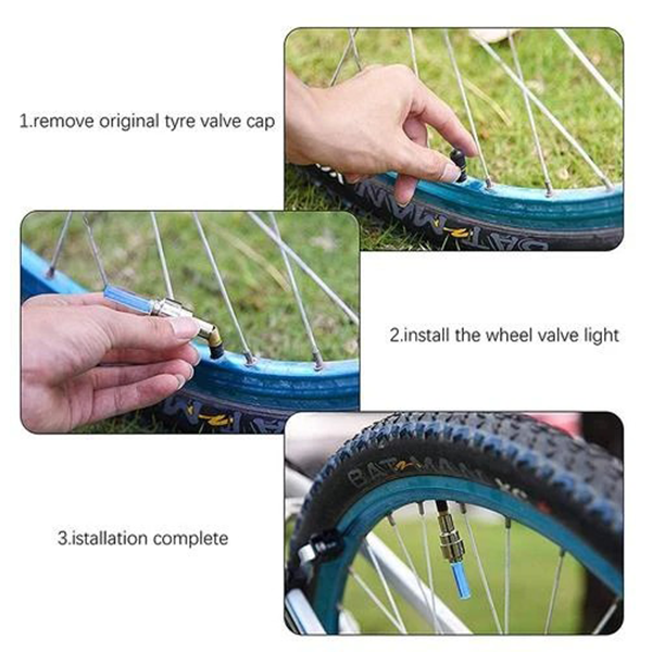 (❤️2021 Spring Flash Sale - 50% OFF) Waterproof Led Wheel Light (Set of 2)