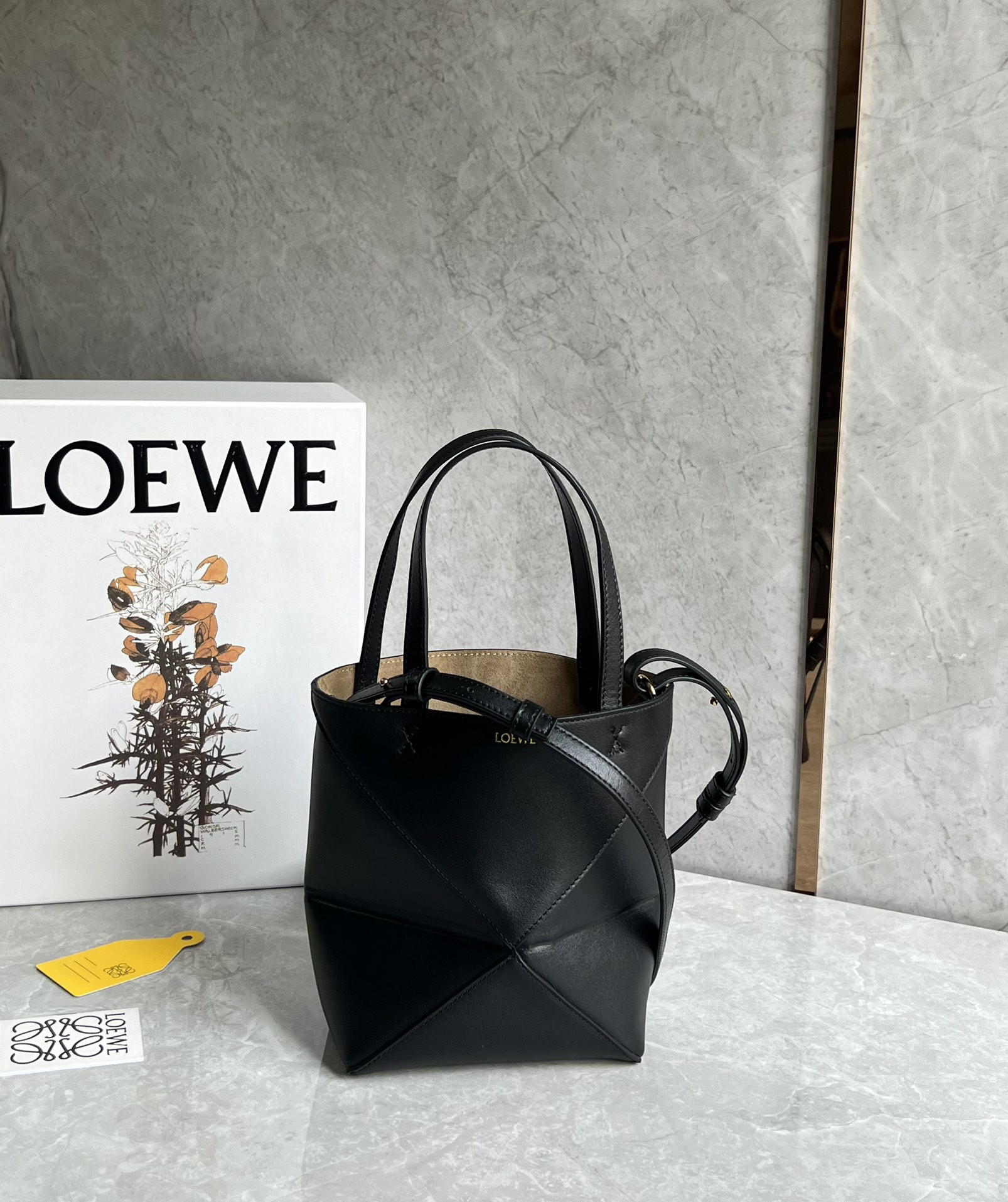 Loewe zzle fold series foldable tote bag 0695