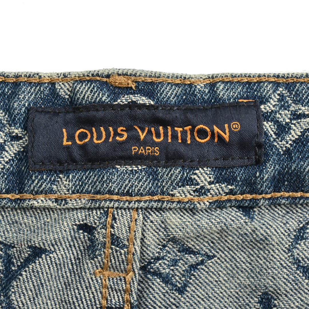 Louis Vuitton 24Fw catwalk denim jeans
