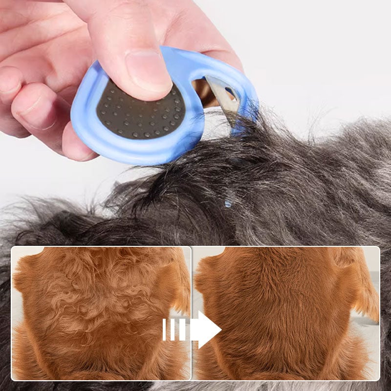 Portable Grooming Knife for Long-Haired Pets