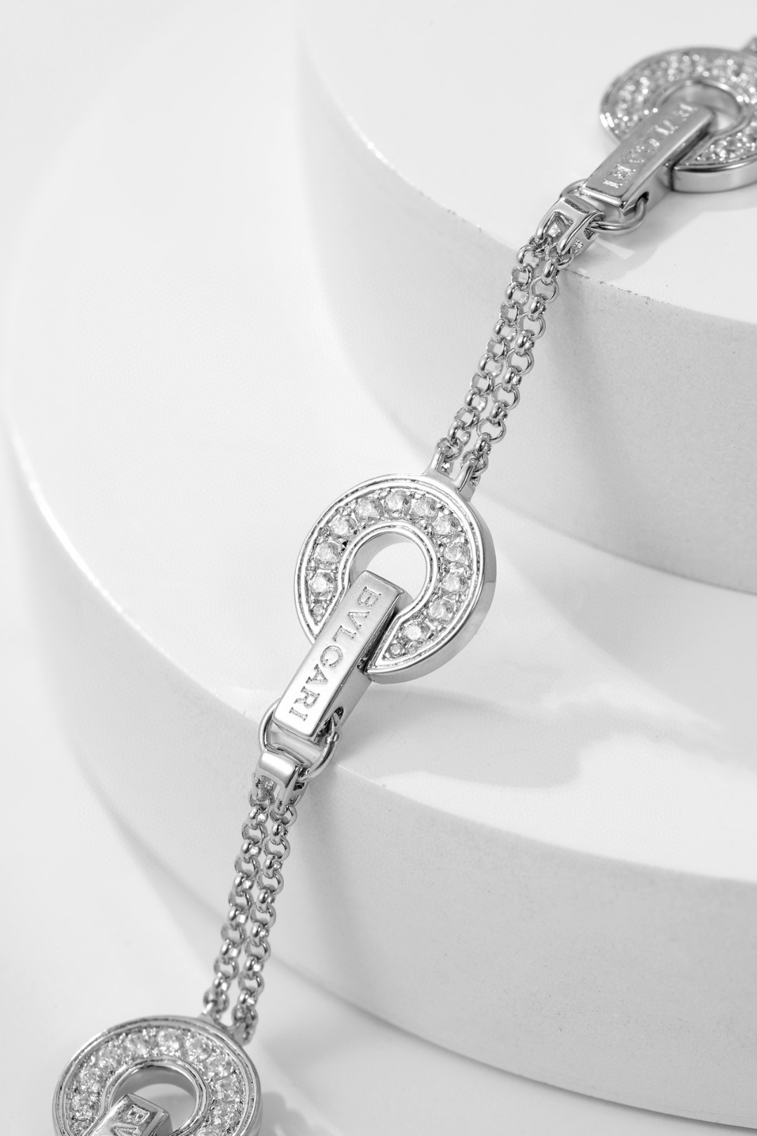 Bulgari Diamond Disc Bracelet
