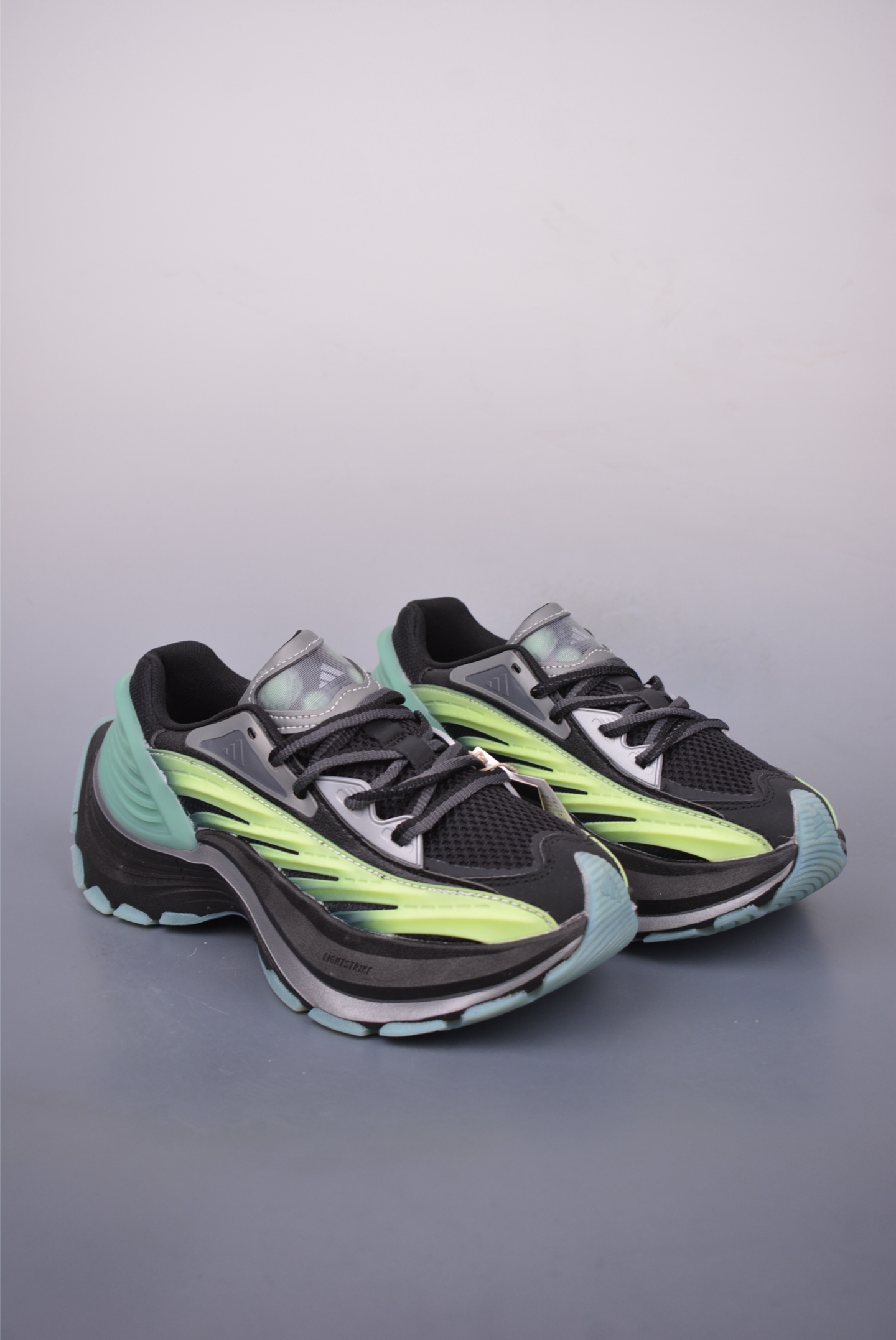 Adidas XLG MTW Daddy Shoes Black Yellow Green JQ6211
