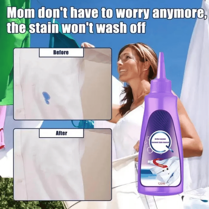 Summer Hot Sale🎁 49% OFF 😊Active Enzyme Laundry Stain Remover