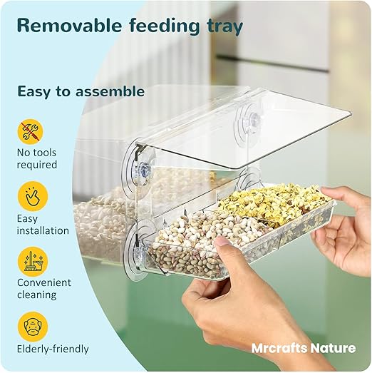 🐦🐦Window Bird Feeder for Outdoors