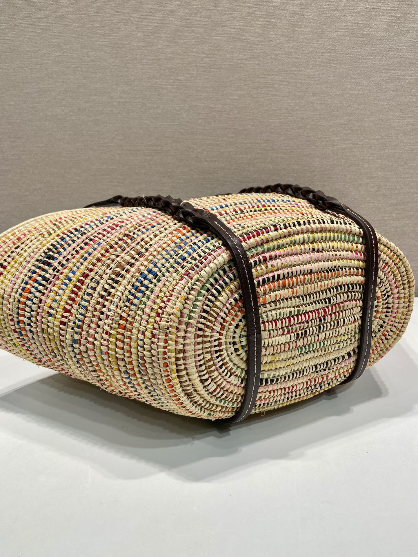Prada Woven Vegetable Basket 1BG312
