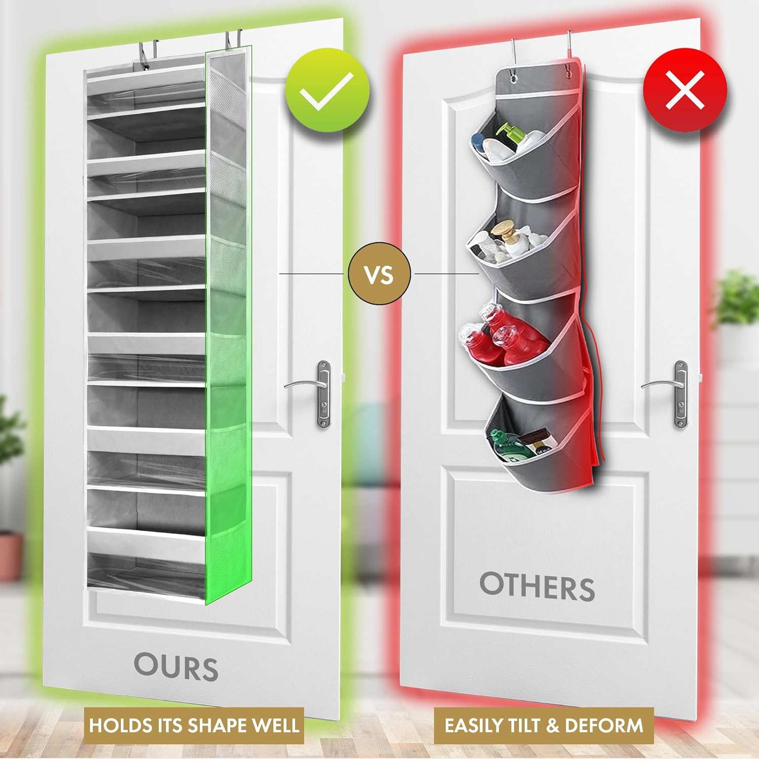 🎅2024 Christmas Promos🔥Heavy Duty Over the Door Organizer