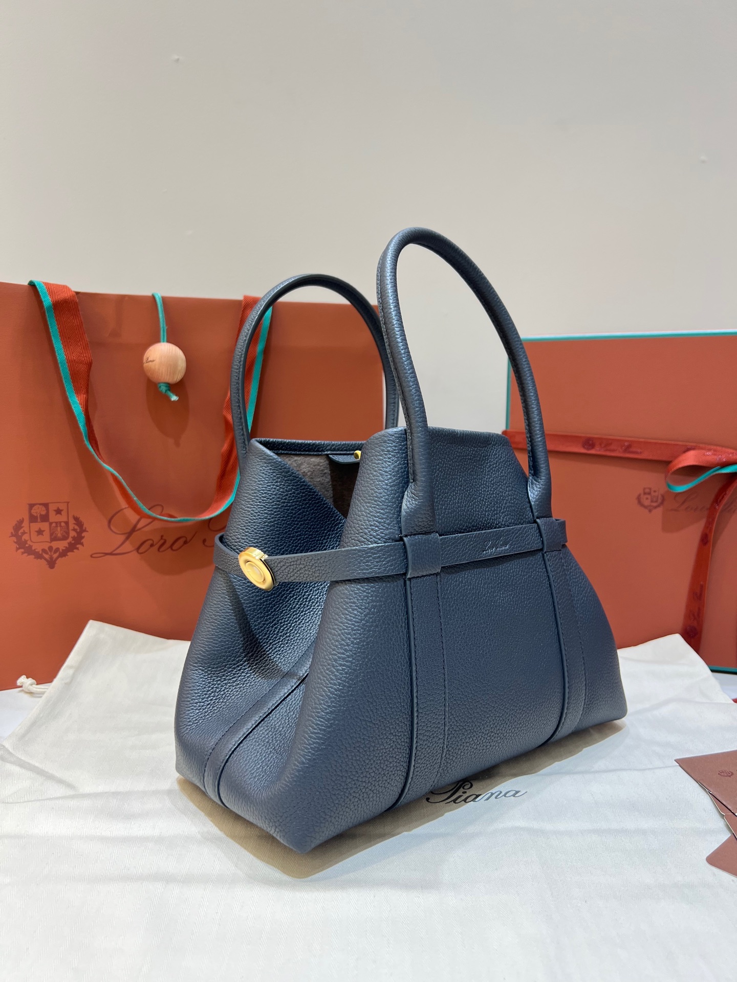 Loro Piana Ghiera Small Shopper
