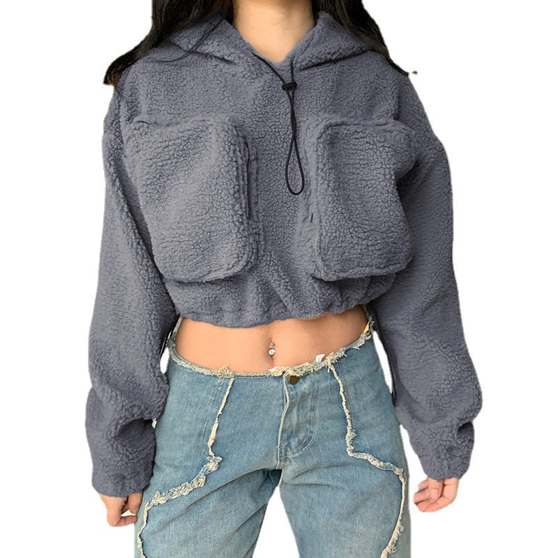 Women's Spell Back-to-Back Hoodie Lamb Coat