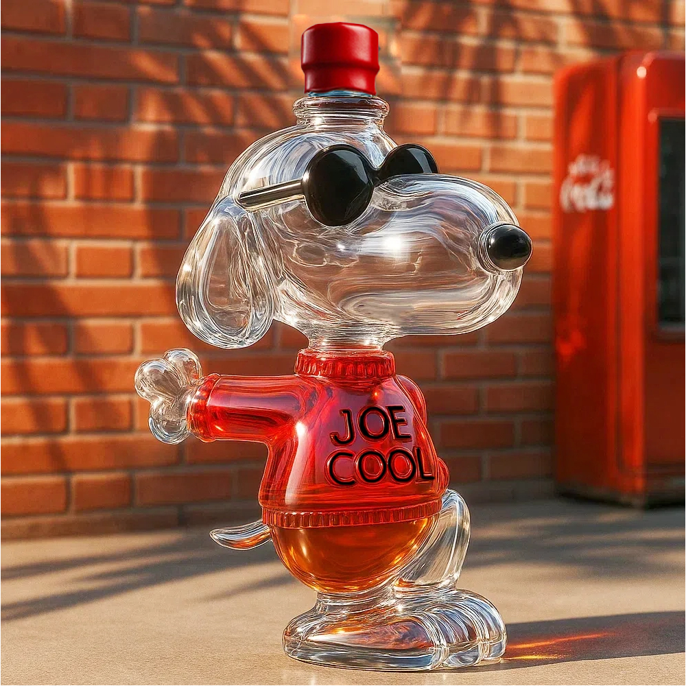 Snoopy Cool Joe Whisky Bottle