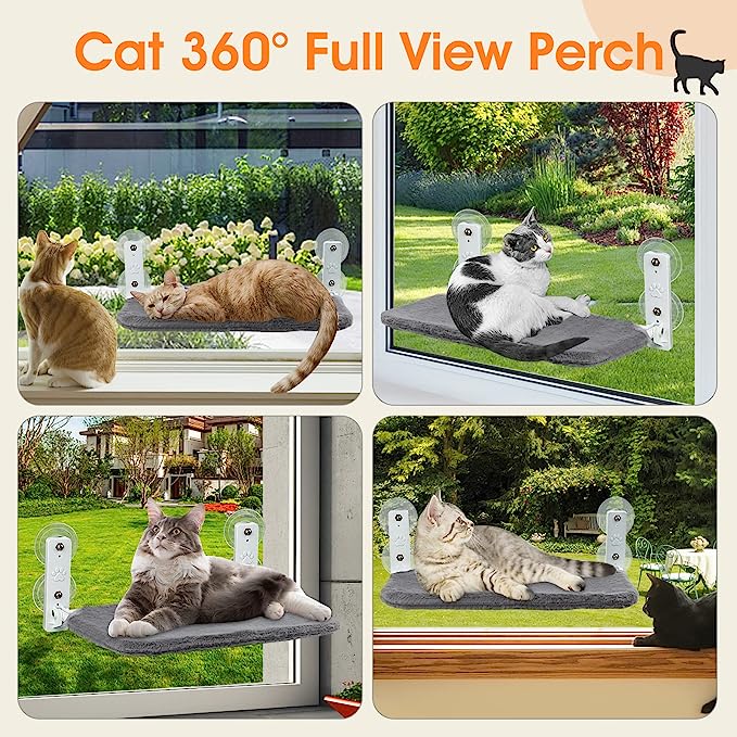 (🔥Last Day Promotion-SAVE 65% OFF)🐱Cordless Foldable Cat Hammock-BUY 2 GET FREE SHIPPING
