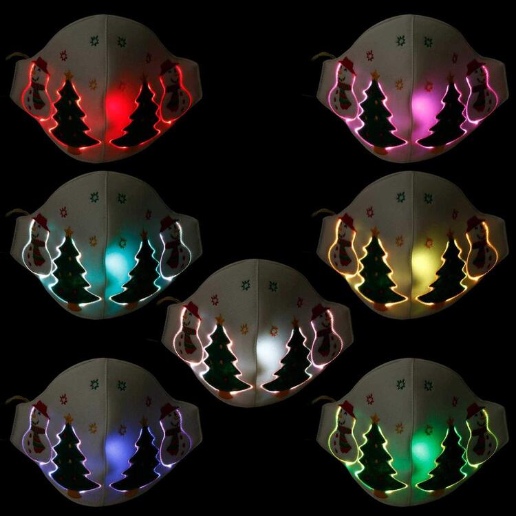 🎄2020 Christmas LED Light Up Luminous Mask🎄(Free 10 filter gaskets)
