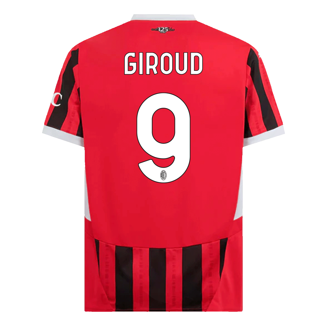 AC Milan GIROUD #9 Home Football Shirt 2024/25