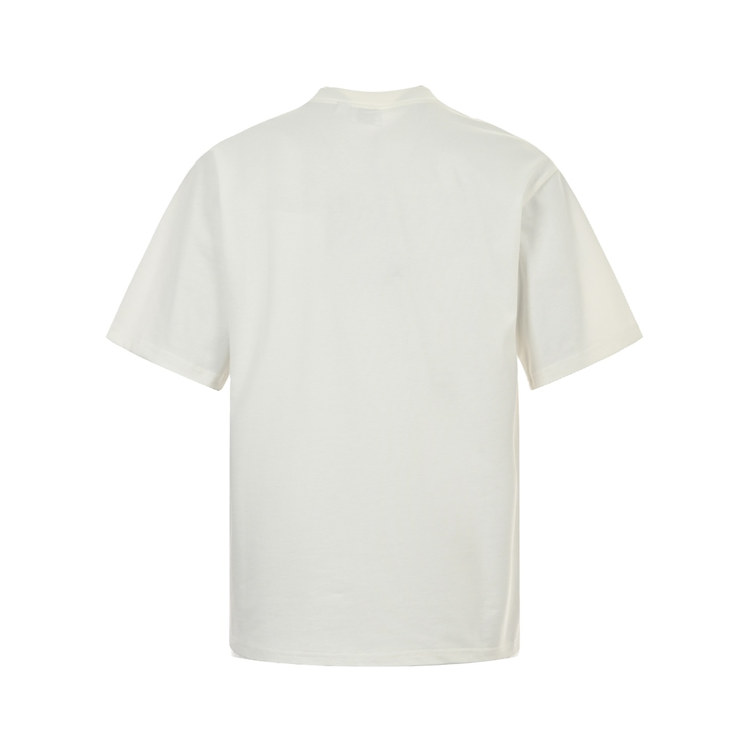 Burberry 24ss Warhorse Laminating Hole Splicing Patches Embroidered Short Sleeve