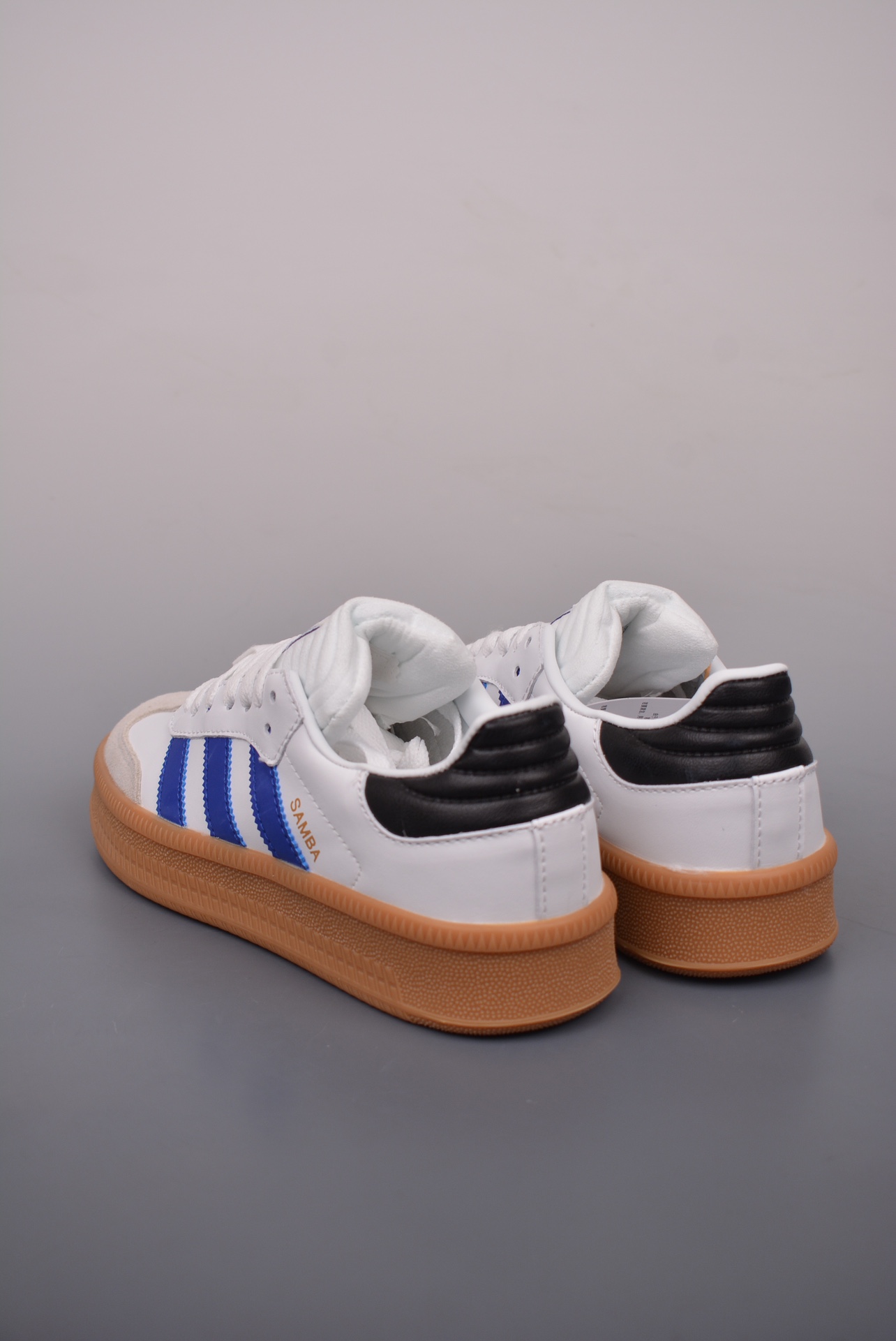 Adidas Samba XLG White Royal Blue IE9182