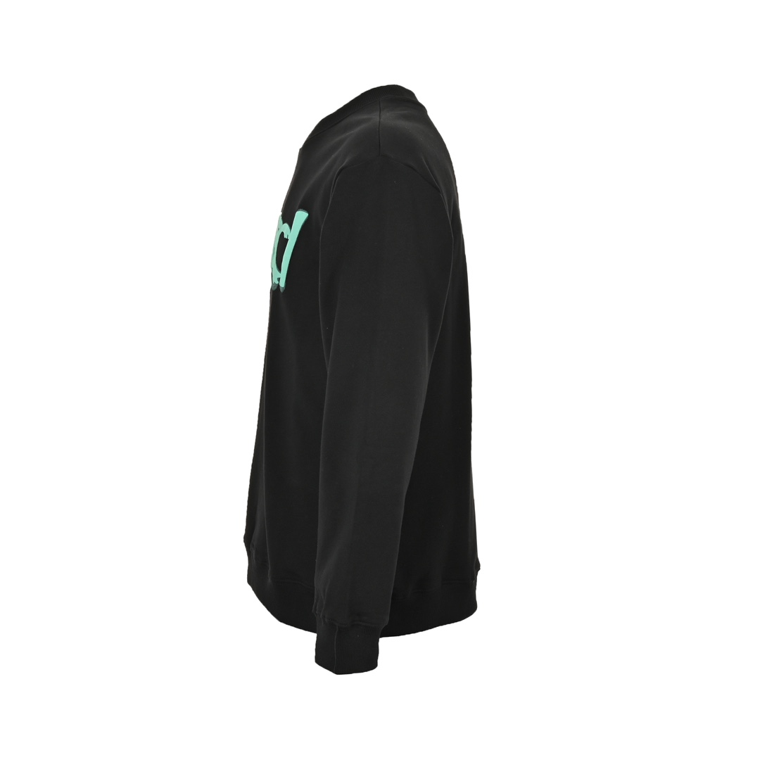 Gucci 24Fw graffiti lettering foam print crew neck sweatshirt