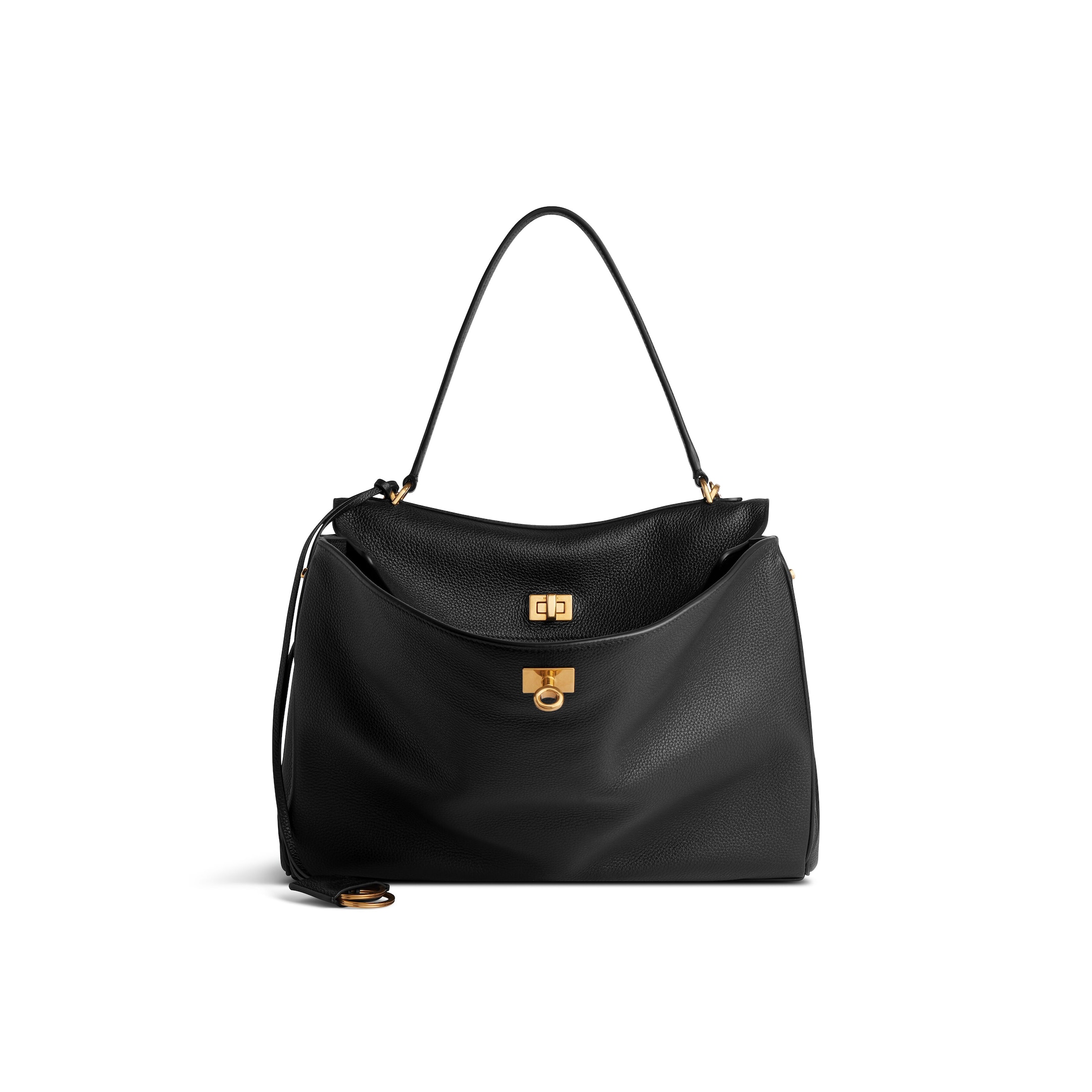 Balenciaga Women's Rodeo Handbag Medium Grained Calfskin7897722ABV51000