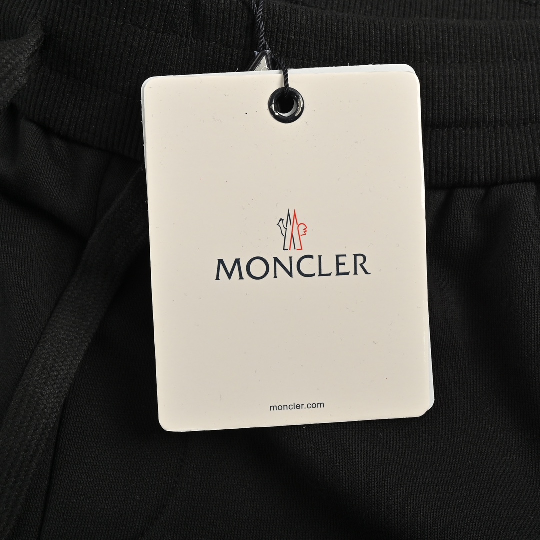 Moncler 24Fw side webbing trousers