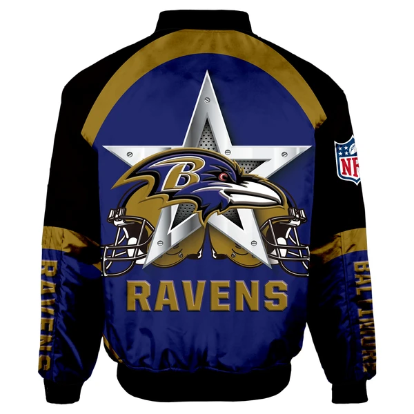 BALTIMORE RAVENS BOMBER JACKET