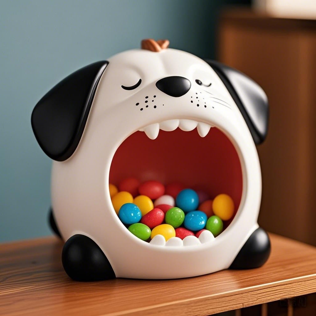Cute pet storage jar