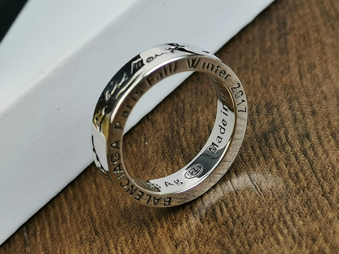 Balenciaga Alphabet Ring