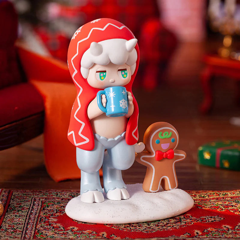 POP MART Satyr Rory Cozy Winter Time Series Blind Box for Christmas [1 Blind Box]